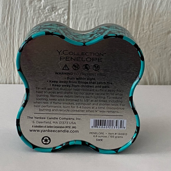 Yankee Candle Y Collection Penelope Tin Candle NEW - Picture 11 of 12